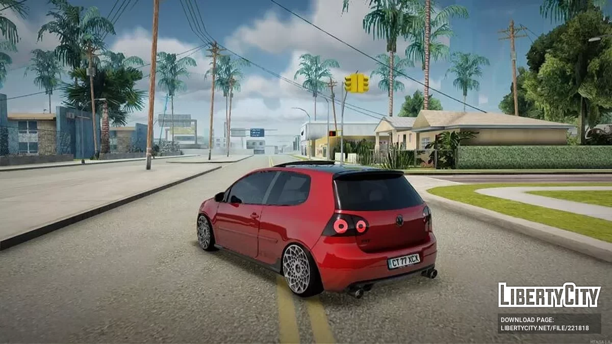 Volkswagen Golf 5 / GTA San Andreas