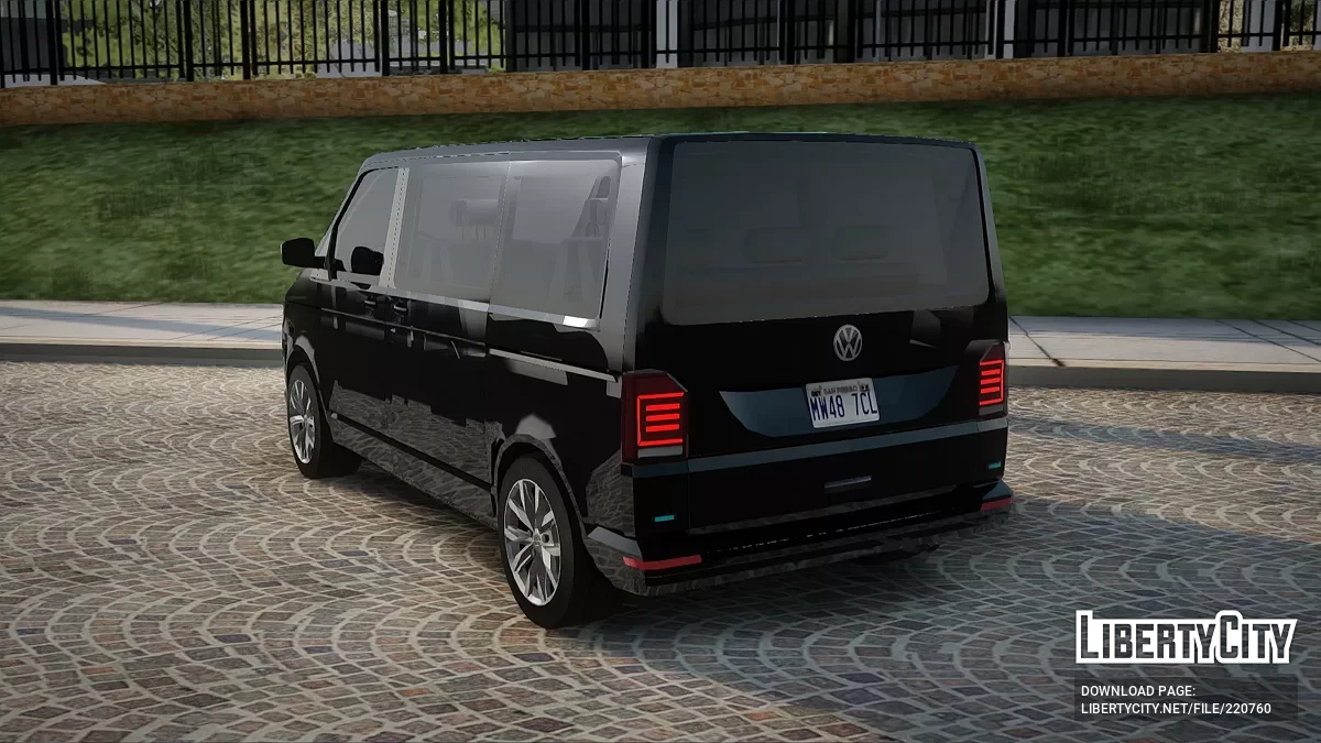 Volkswagen Multivan T6 (Cargo) Unmarked / GTA San Andreas