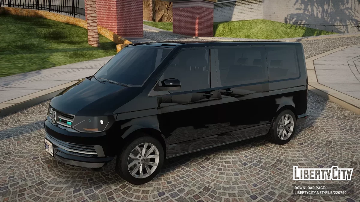 Volkswagen Multivan T6 (Cargo) Unmarked / GTA San Andreas