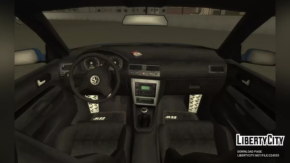 Volkswagen Golf R32 (Type 1J) '02 / GTA San Andreas
