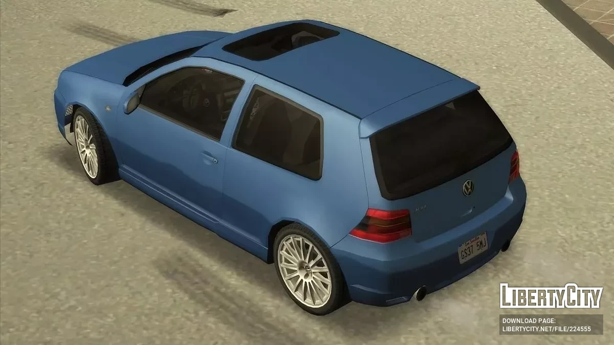 Volkswagen Golf R32 (Type 1J) '02 / GTA San Andreas