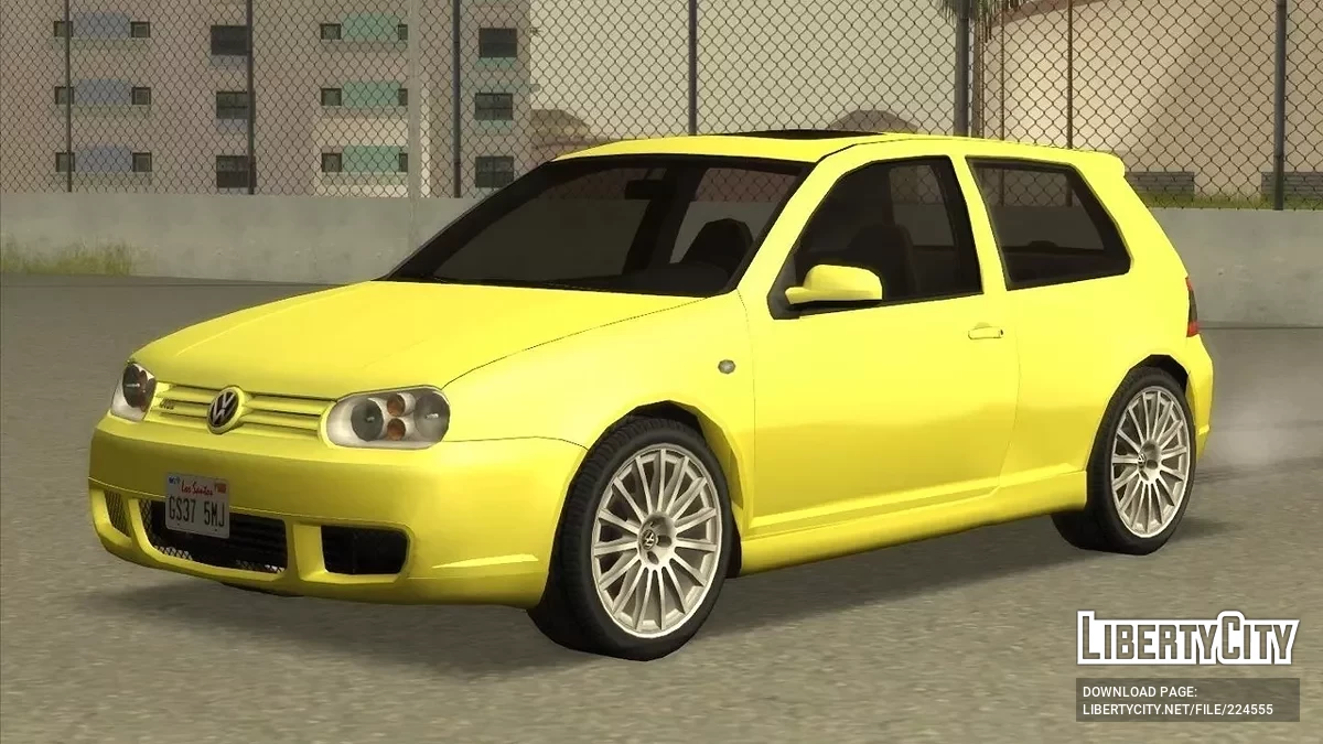 Volkswagen Golf R32 (Type 1J) '02 / GTA San Andreas