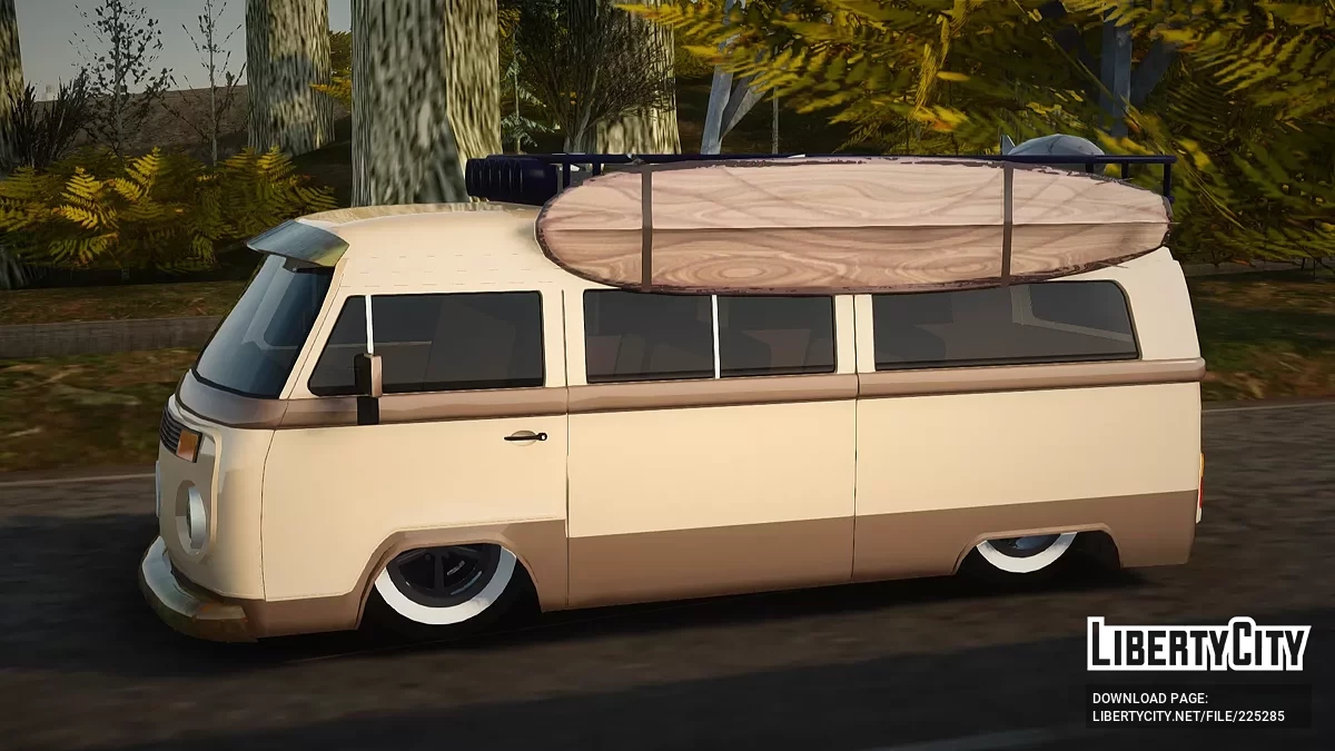 Volkswagen Kombi Classic Retro / GTA San Andreas