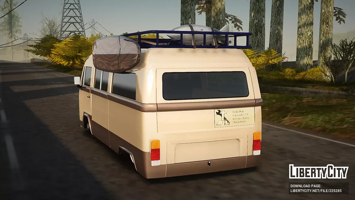 Volkswagen Kombi Classic Retro / GTA San Andreas