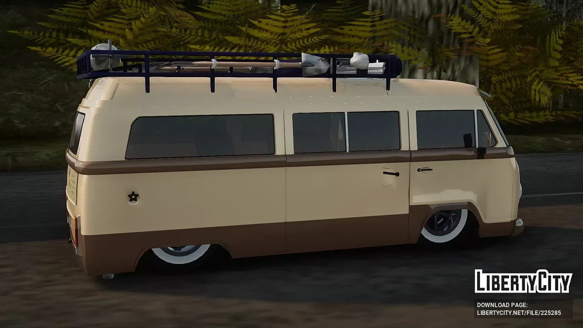 Volkswagen Kombi Classic Retro / GTA San Andreas