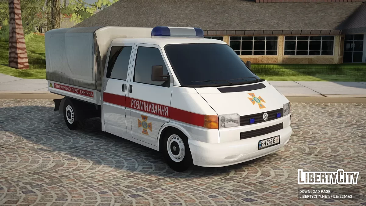 Volkswagen T4 Разминирование / GTA San Andreas
