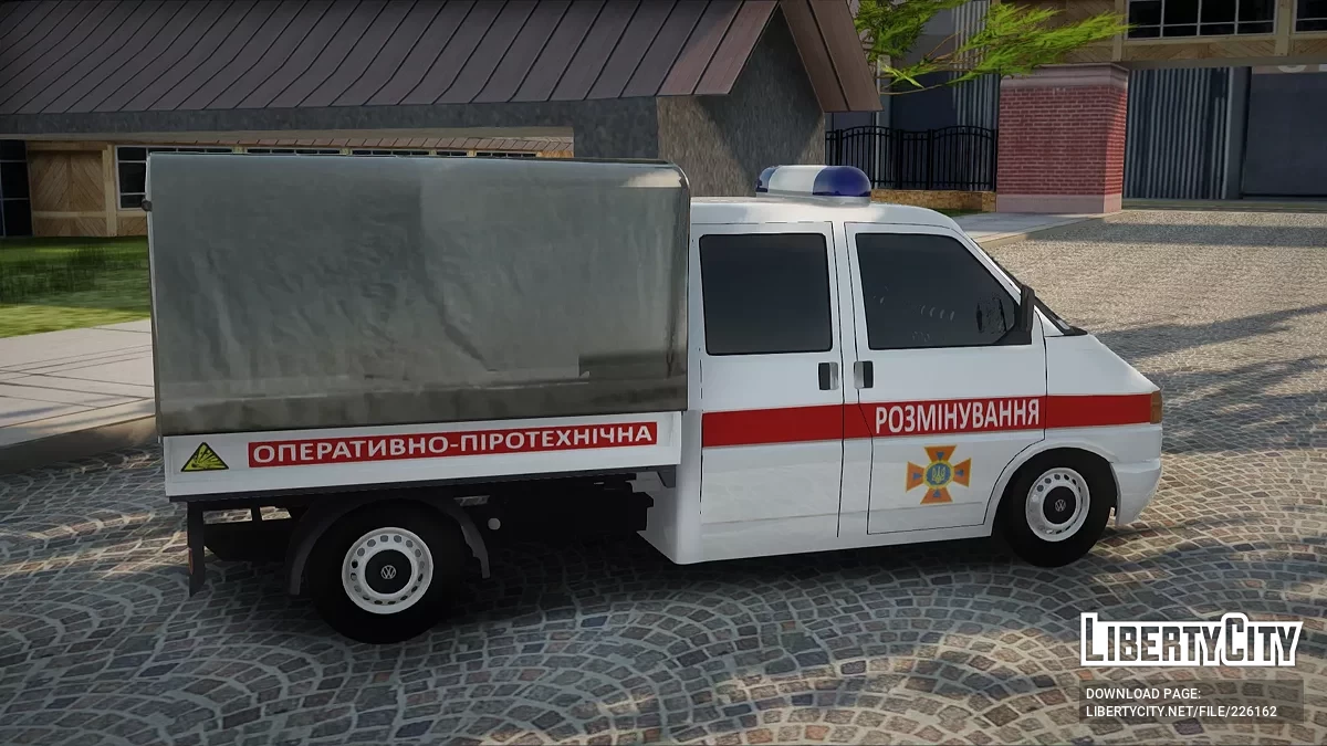 Volkswagen T4 Разминирование / GTA San Andreas