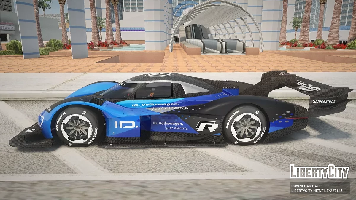 Volkswagen ID.R / GTA San Andreas