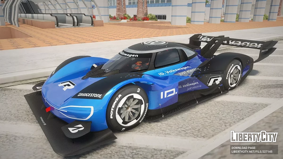 Volkswagen ID.R / GTA San Andreas