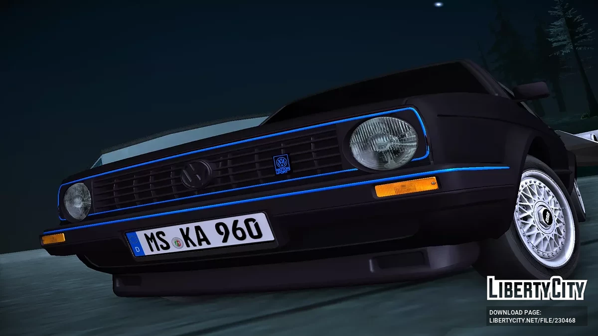 Volkswagen Golf 2 Limited Edition / GTA San Andreas