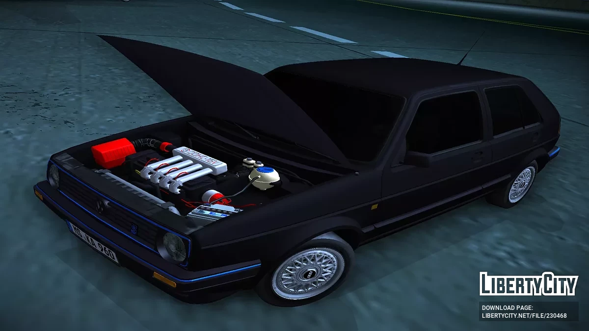 Volkswagen Golf 2 Limited Edition / GTA San Andreas