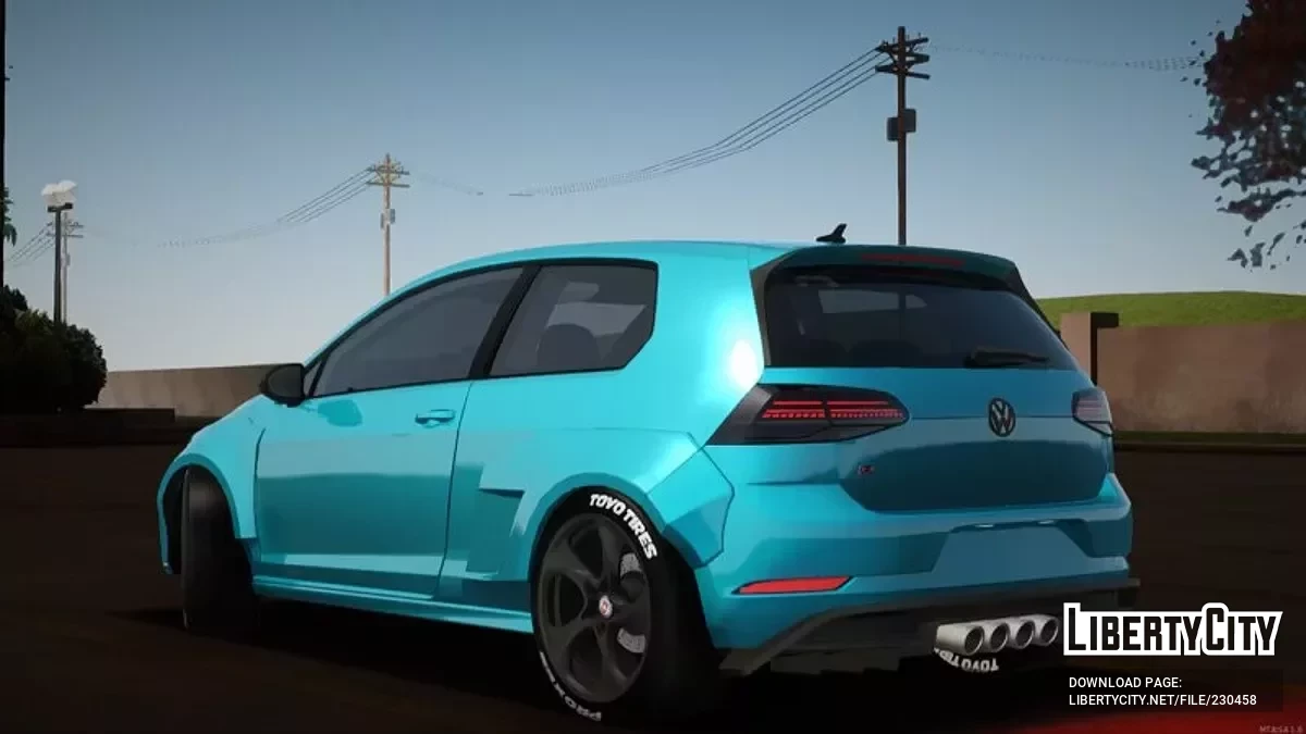 Volkswagen Golf 7 / GTA San Andreas