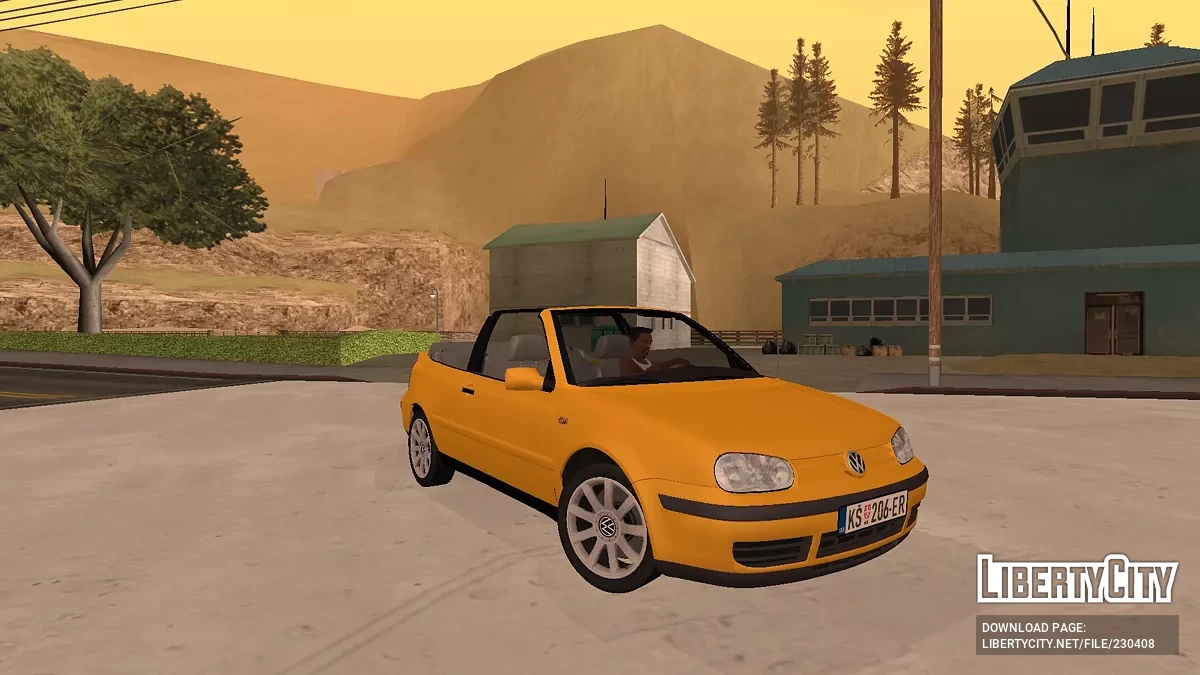 Volkswagen Golf Mk4 Cabrio / GTA San Andreas