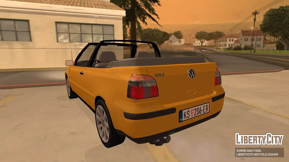 Volkswagen Golf Mk4 Cabrio / GTA San Andreas