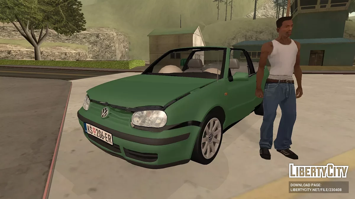 Volkswagen Golf Mk4 Cabrio / GTA San Andreas