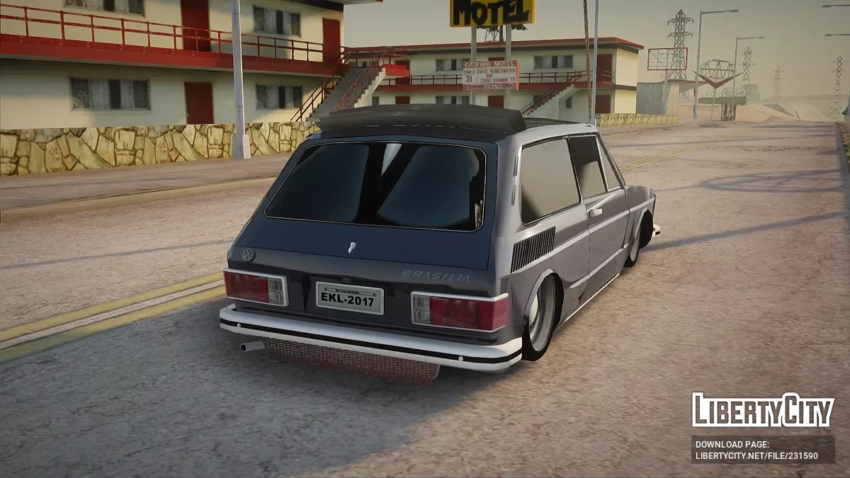 Volkswagen Brasilia Brasilhao / GTA San Andreas