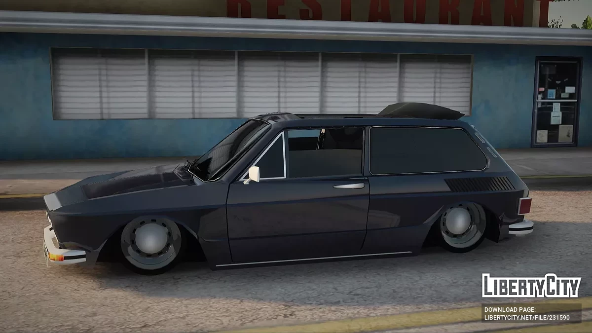 Volkswagen Brasilia Brasilhao / GTA San Andreas