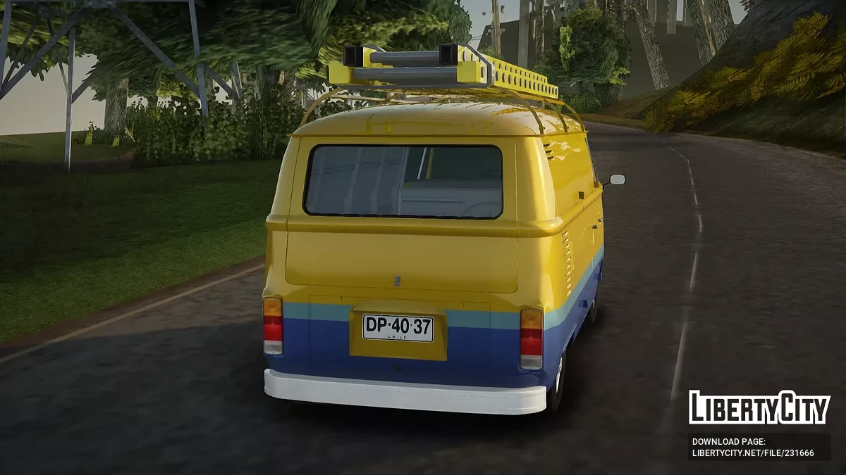 Volkswagen Transporter Kombi CTC Chile / GTA San Andreas