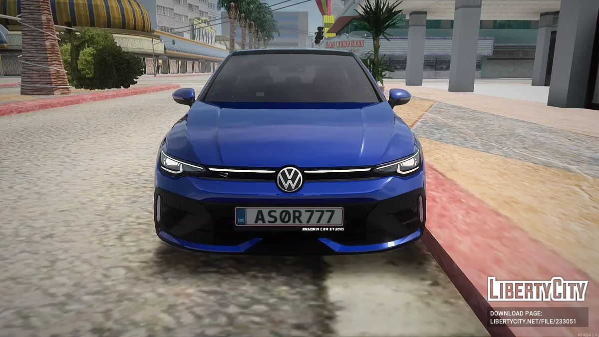 2025 Volkswagen Golf R Black Edition / GTA San Andreas