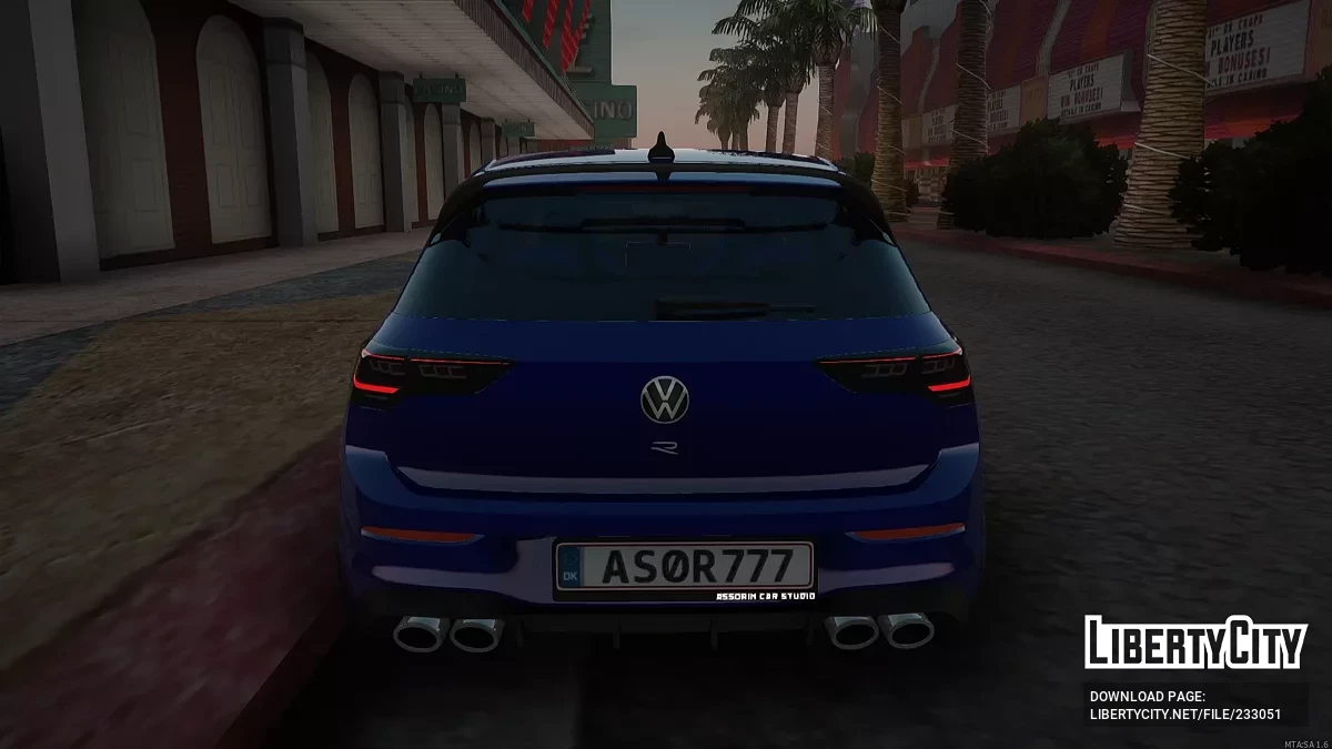 2025 Volkswagen Golf R Black Edition / GTA San Andreas