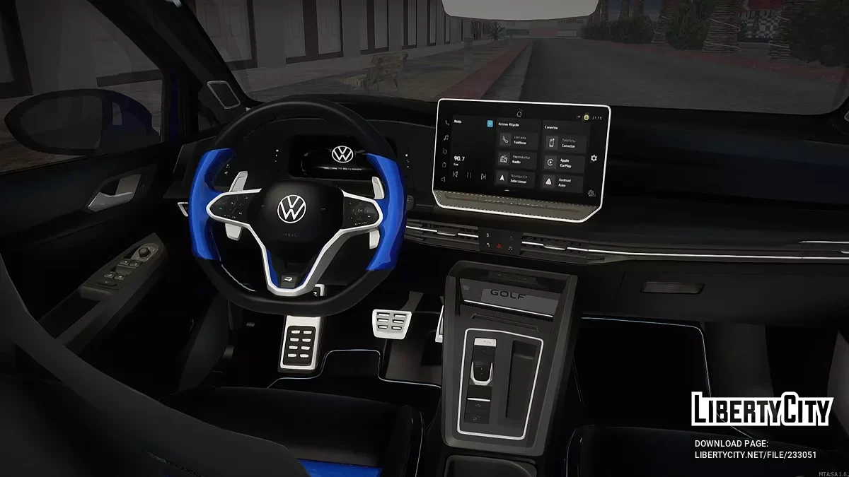 2025 Volkswagen Golf R Black Edition / GTA San Andreas