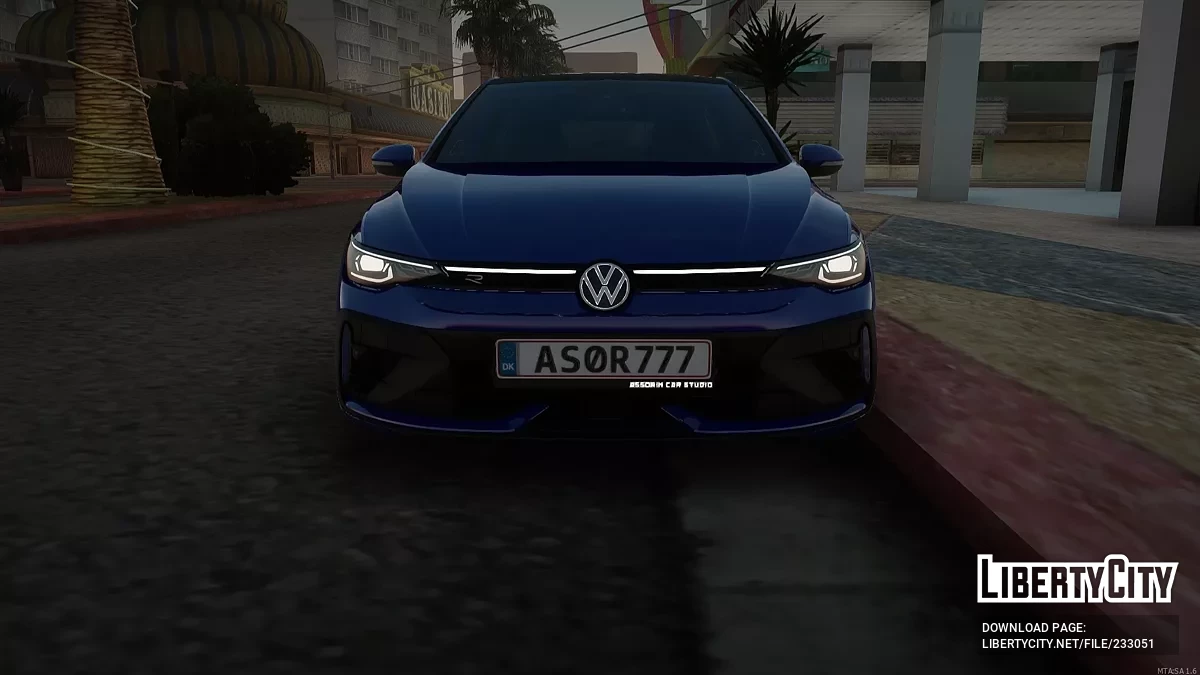 2025 Volkswagen Golf R Black Edition / GTA San Andreas