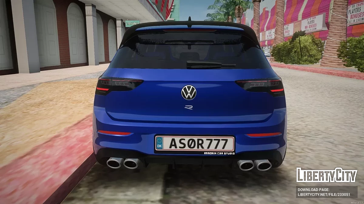 2025 Volkswagen Golf R Black Edition / GTA San Andreas