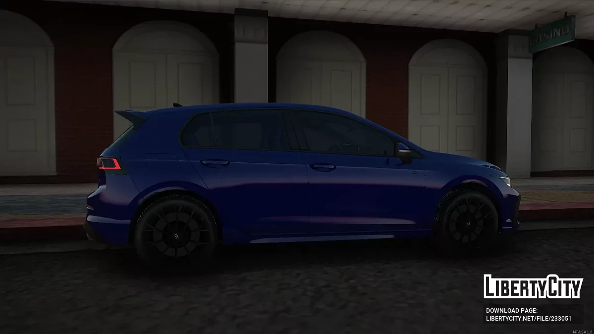 2025 Volkswagen Golf R Black Edition / GTA San Andreas