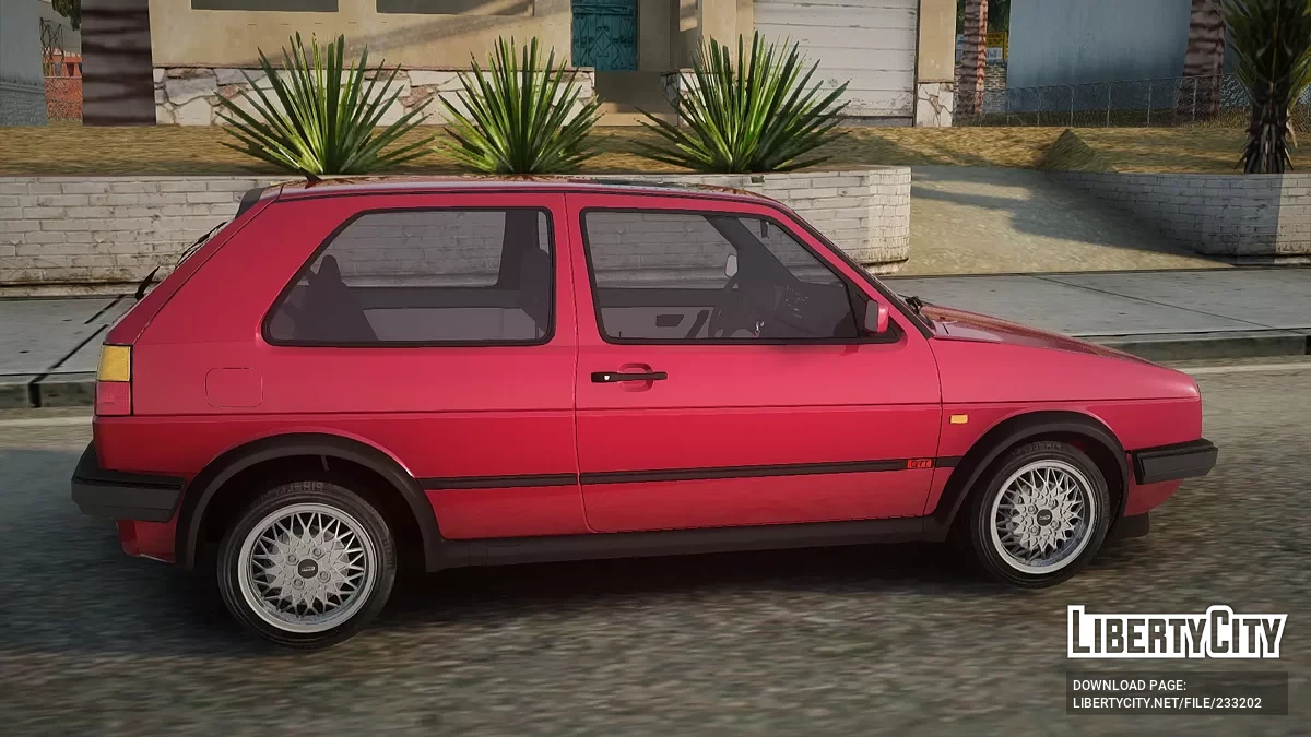 Volkswagen Golf Mk2 GTI 16V (1987) / GTA San Andreas