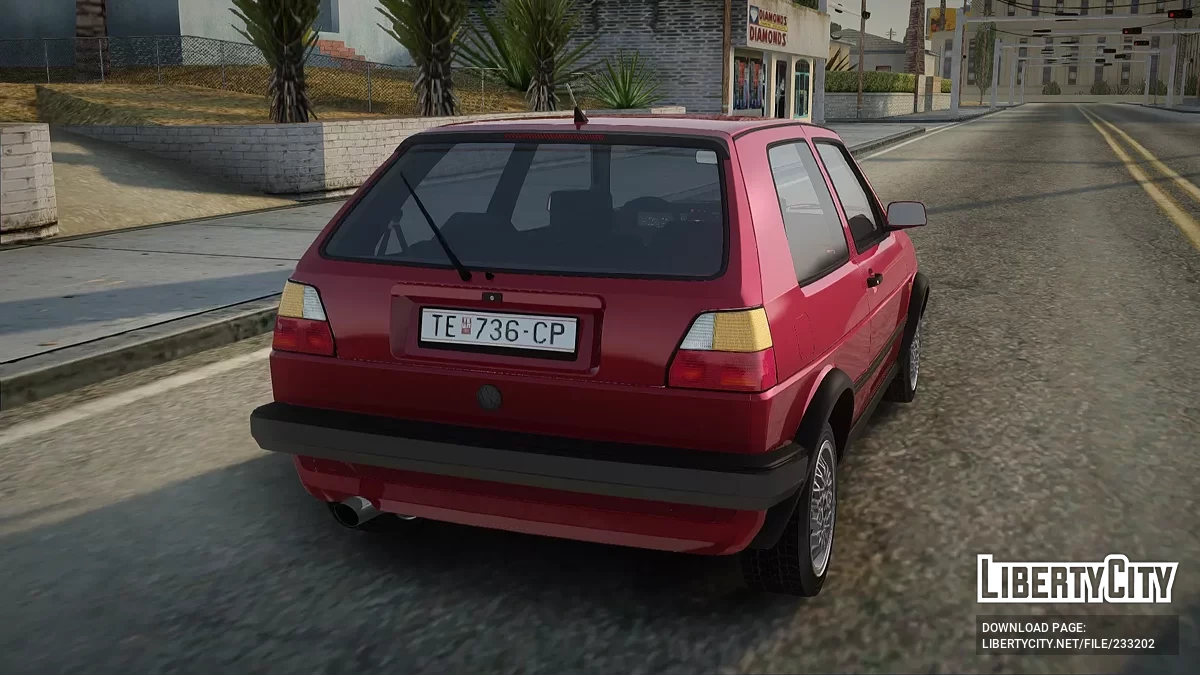 Volkswagen Golf Mk2 GTI 16V (1987) / GTA San Andreas