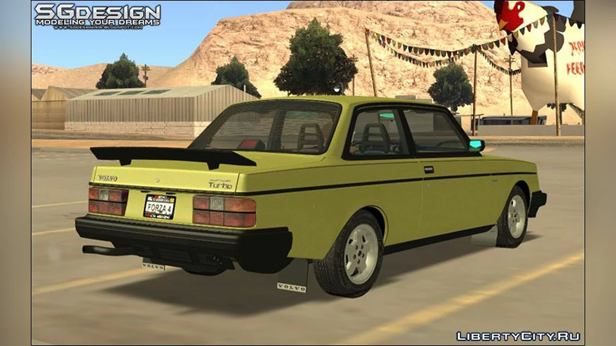 1983 Volvo 242 Turbo - Stock / GTA San Andreas