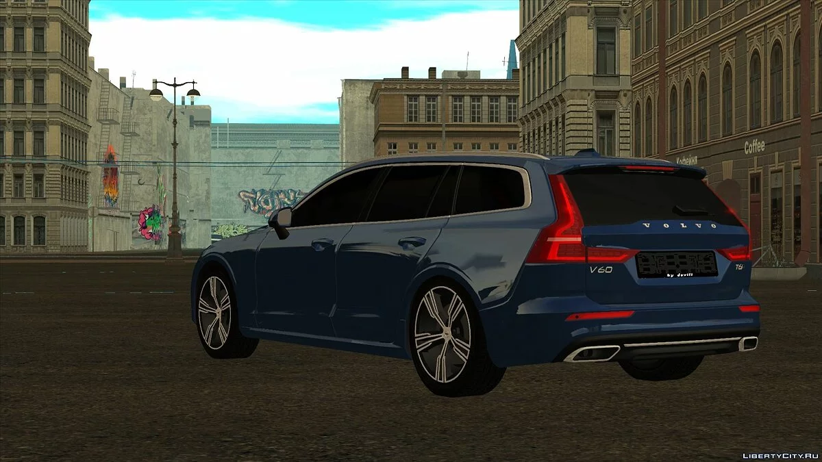 Volvo V60 T6 2019 / GTA San Andreas