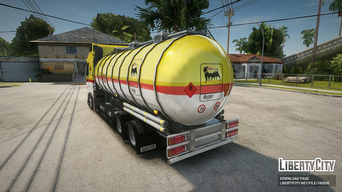 Volvo Бензовоз / GTA San Andreas