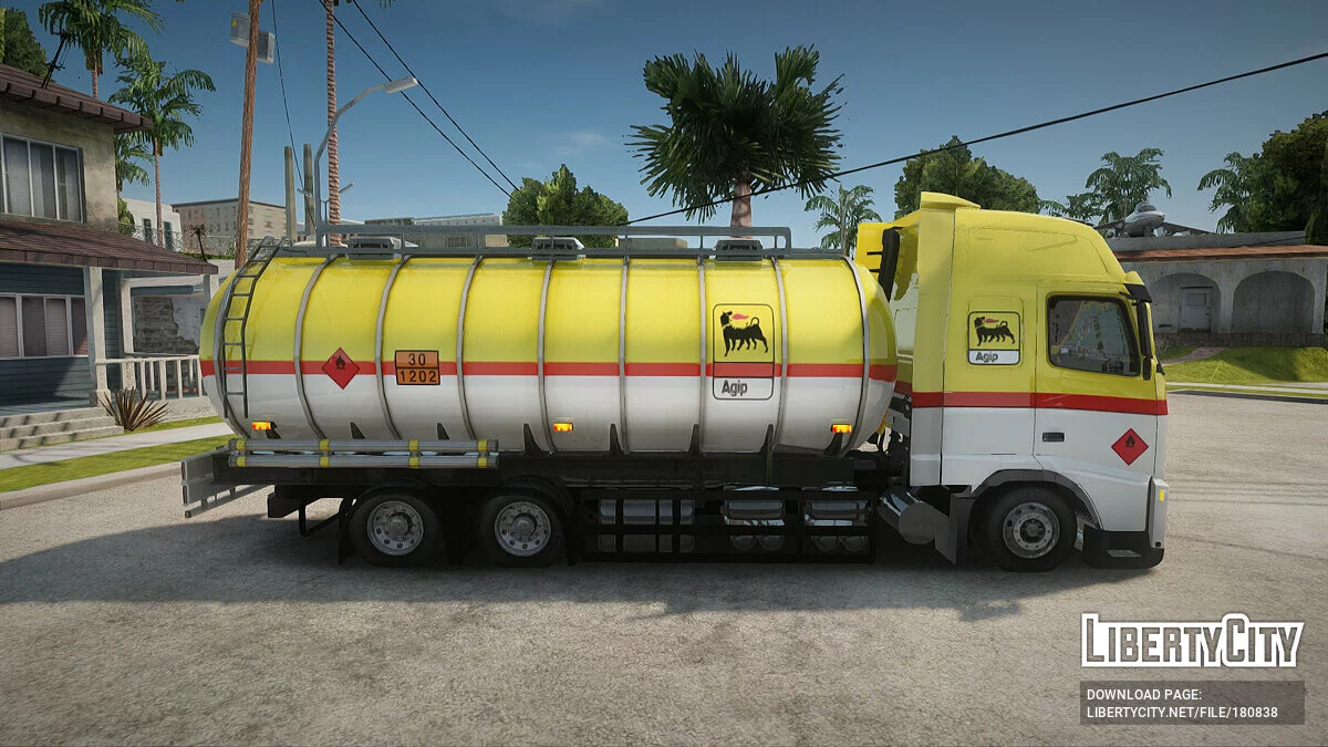 Volvo Бензовоз / GTA San Andreas