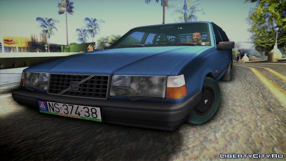 Volvo 740 gta 5 фото 33