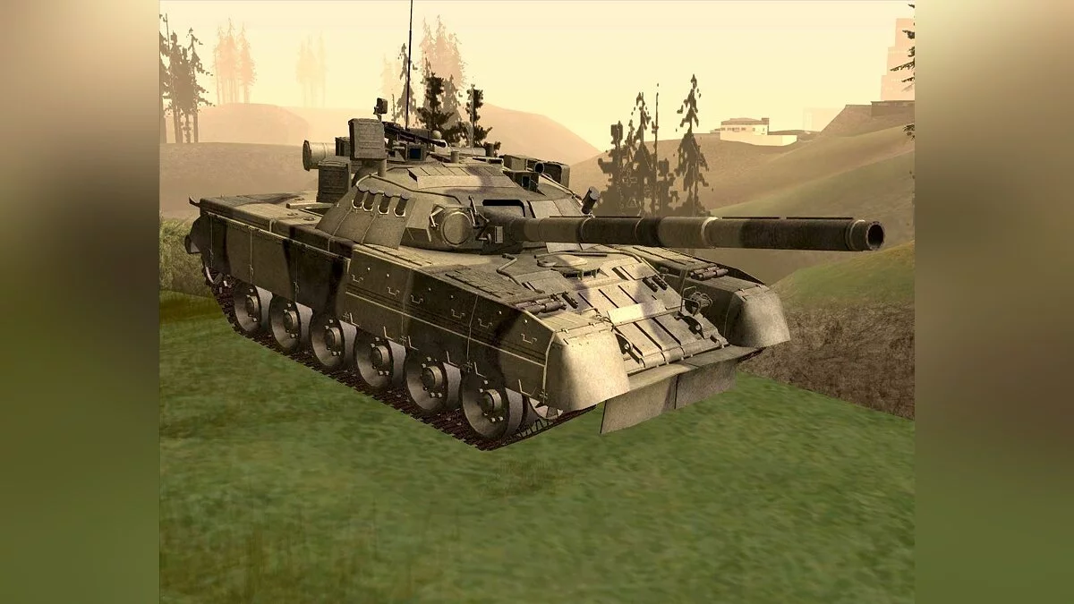 Т-80У / GTA San Andreas