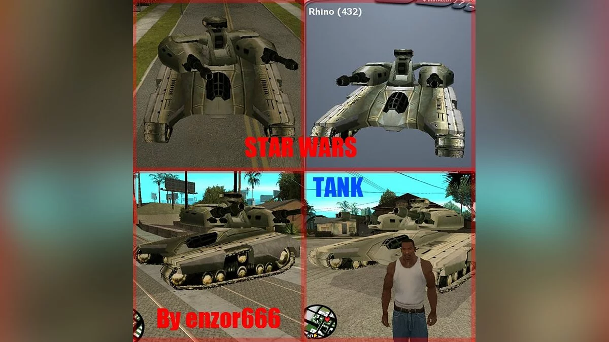 Star Wars Tank v1 / GTA San Andreas