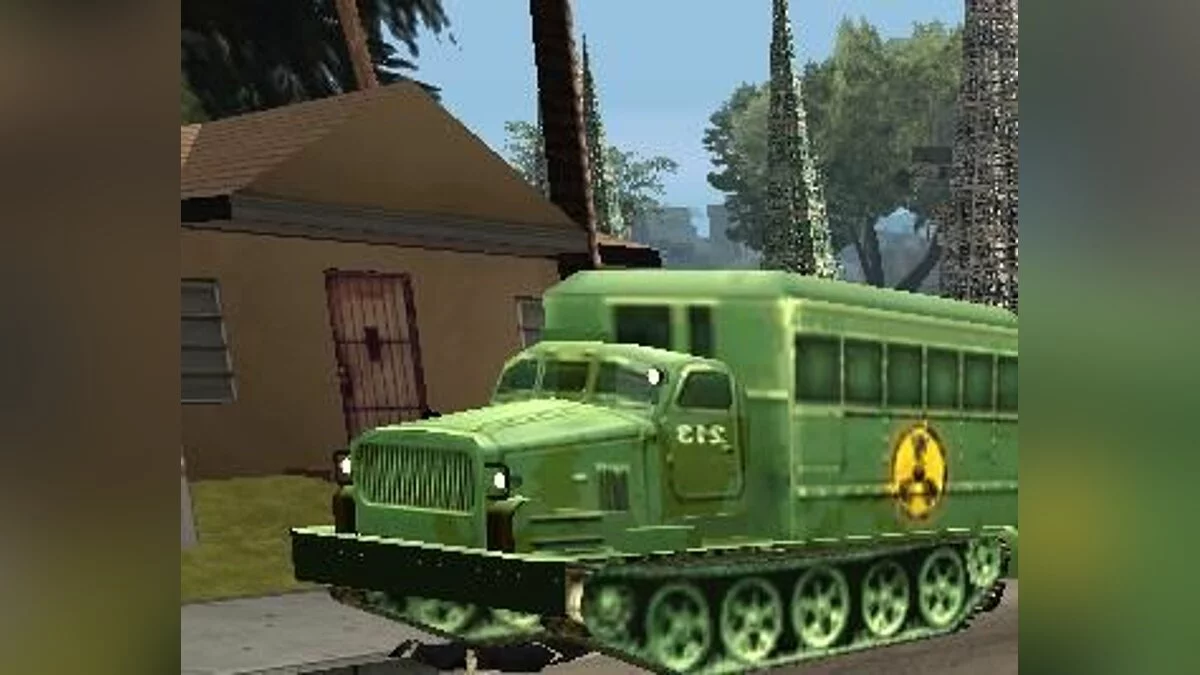 Машина химзащиты АТ-Т v1.0 / GTA San Andreas