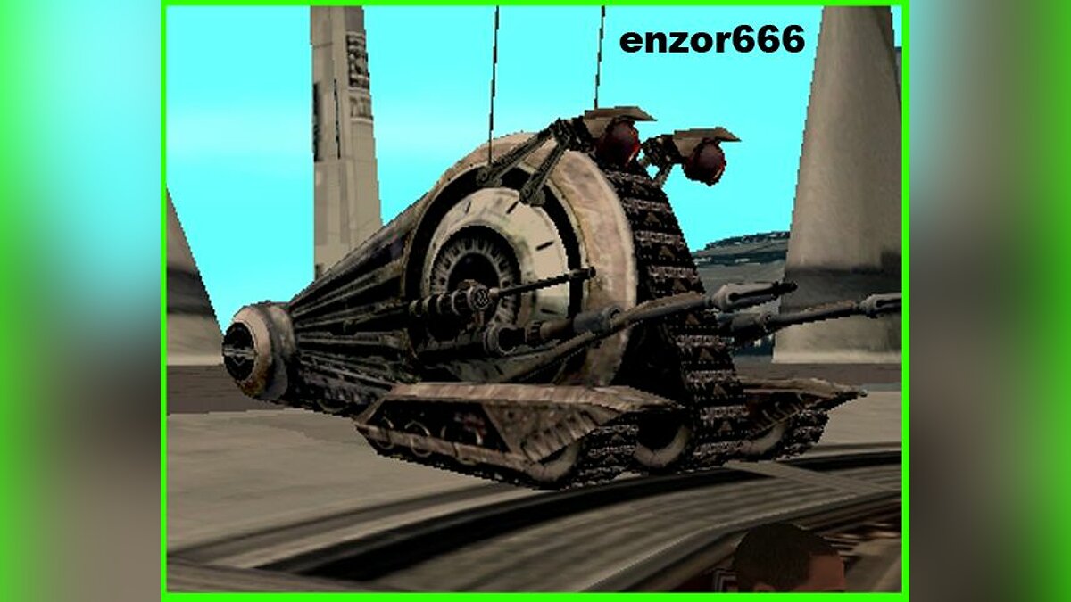 Скачать Alliance tank droid из игры Star Wars для GTA San Andreas