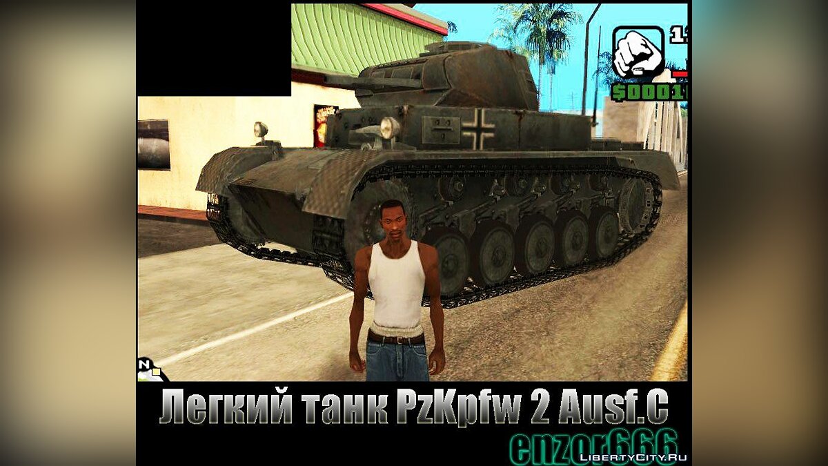 Военные машины для GTA San Andreas от enzor666 (20 военных машин)