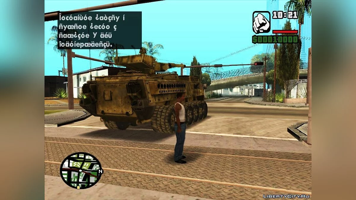 БМТВ M1128 MGS из COD MW 2 v1 / GTA San Andreas