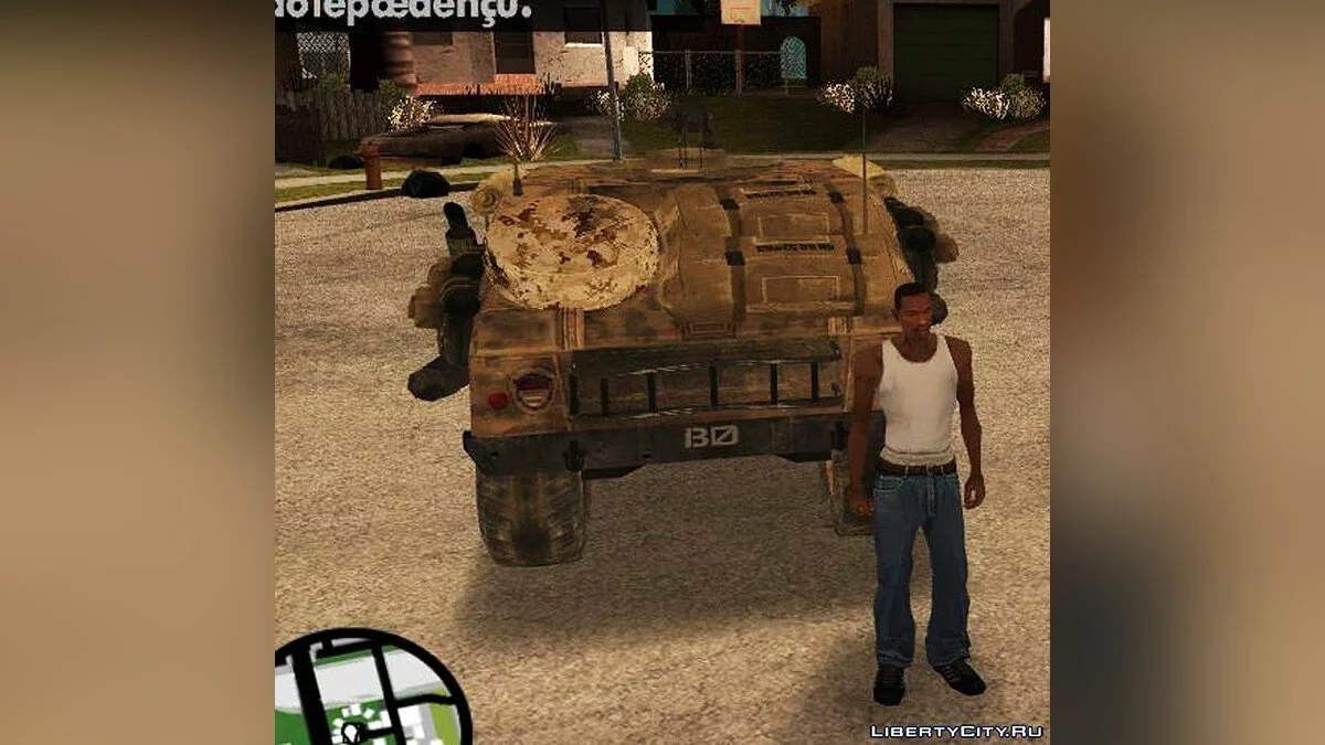 Hummer H1 из COD MW 2 v2 / GTA San Andreas
