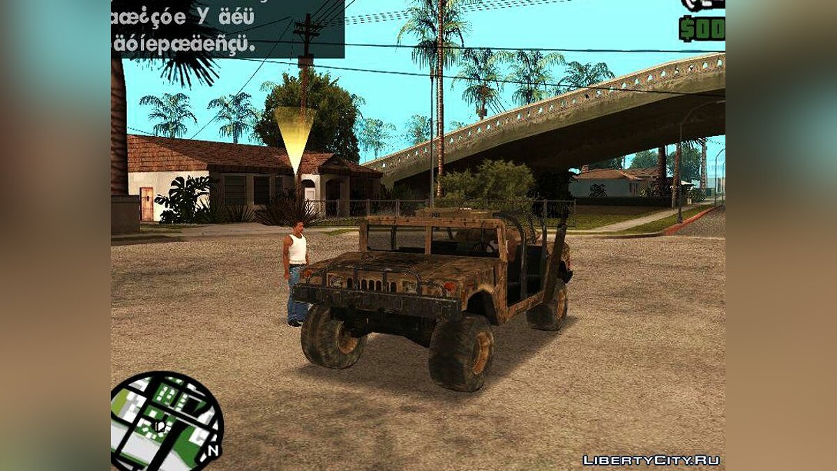 Скачать Hummer из COD MW 2 для GTA San Andreas