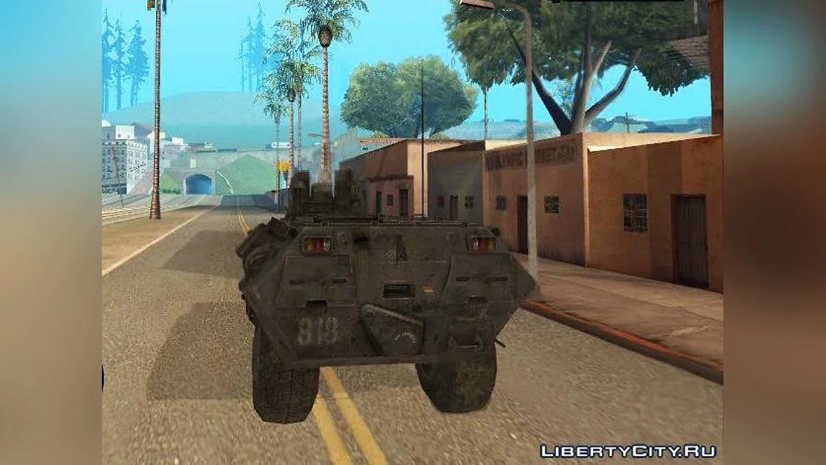 БТР-80 из Modern Warfare 2 / GTA San Andreas