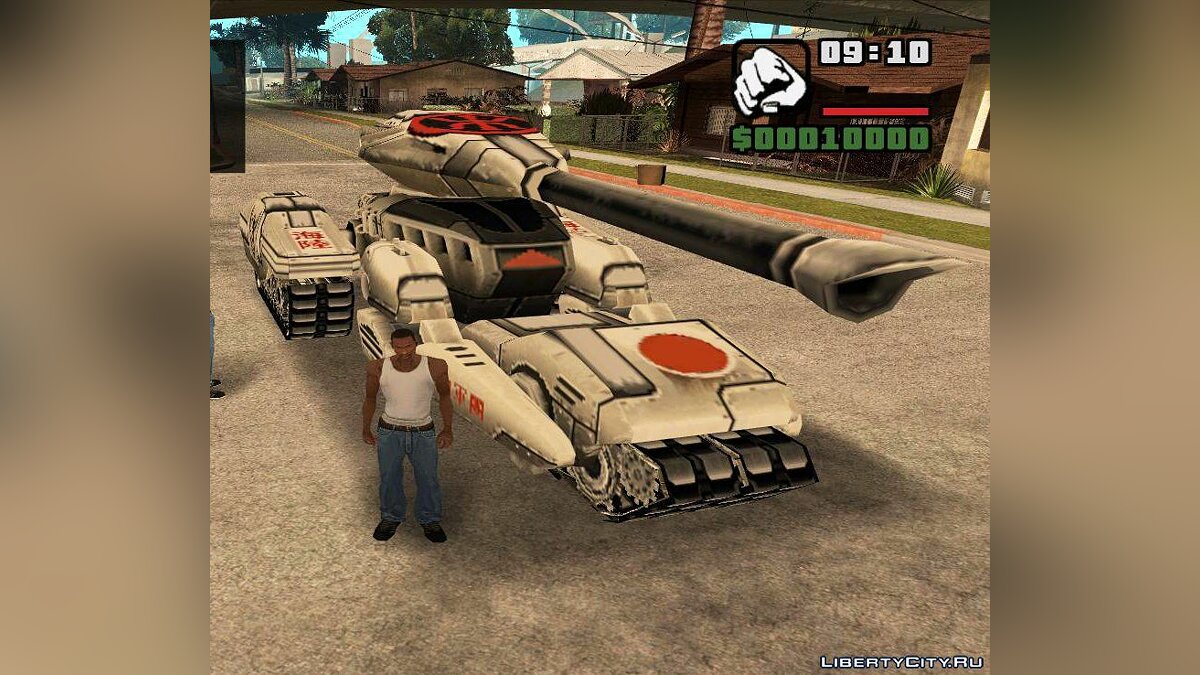 Военные машины для GTA San Andreas от StarHunter (8 военных машин)