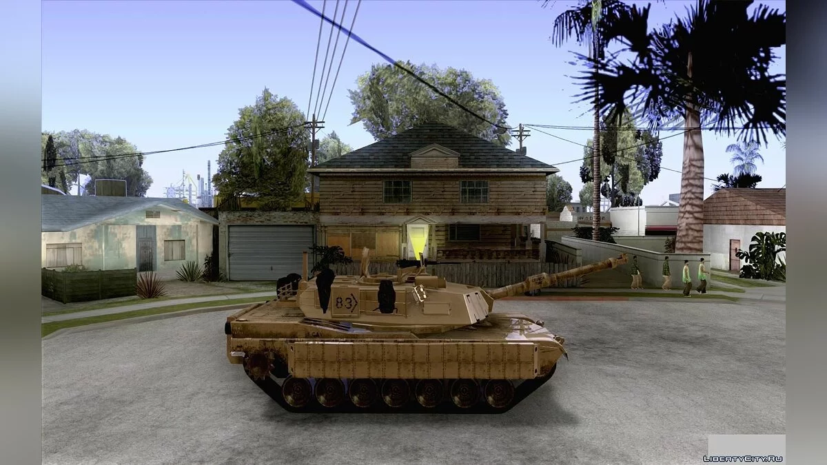 Три танка / GTA San Andreas