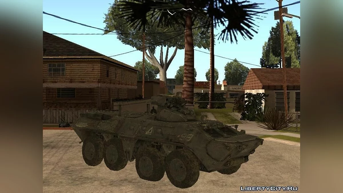 БТР-80А MW2 / GTA San Andreas