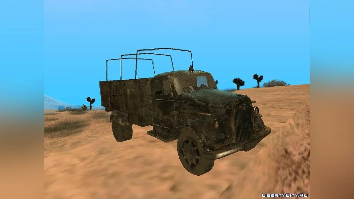 Opel Blitz из Call of Duty 2  / GTA San Andreas