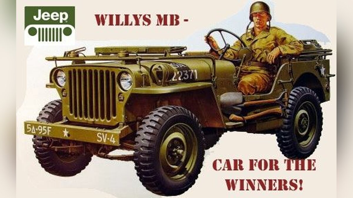 Скачать Willys MB для GTA San Andreas