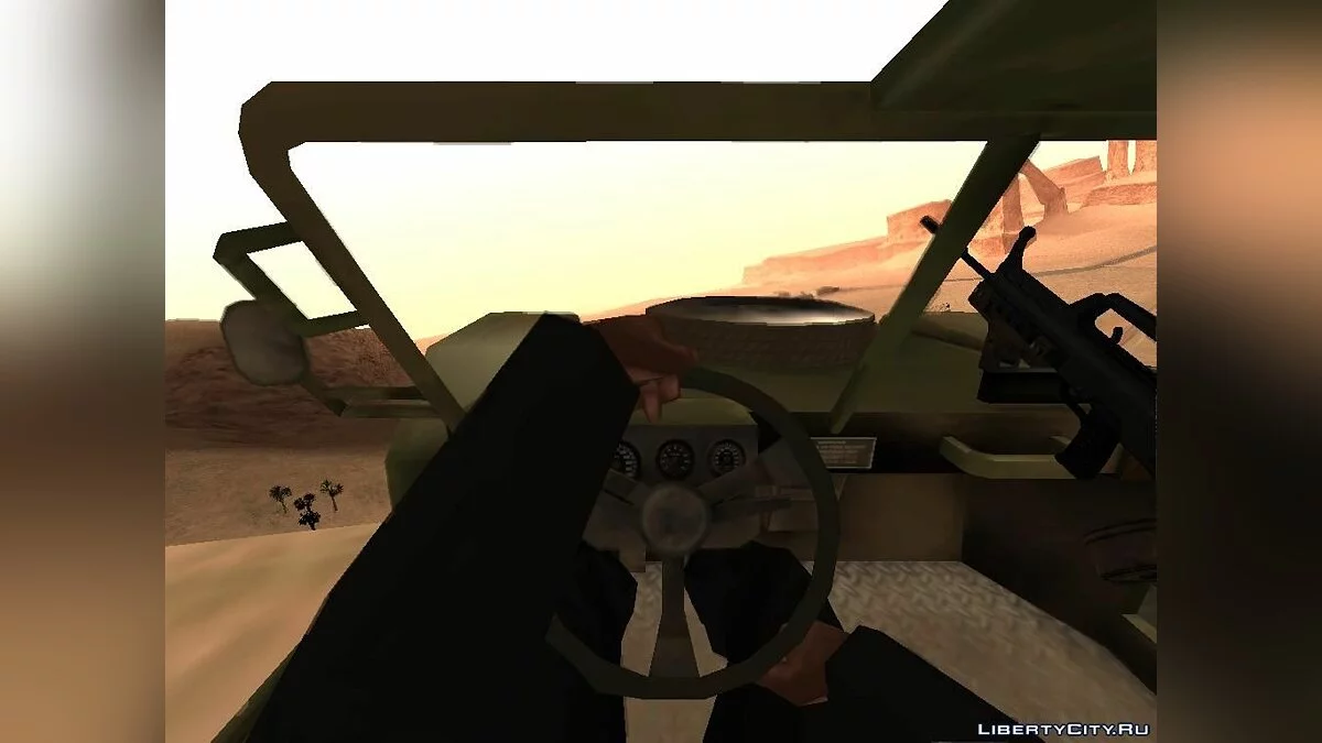 FAV из Battlefield 2 / GTA San Andreas